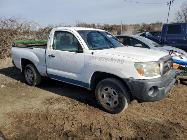 5TENX4CN1AZ716391 - 2010 TOYOTA TACOMA WHITE photo 4