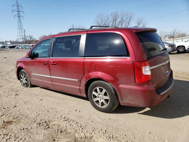 2C4RC1BGXCR299912 - 2012 CHRYSLER TOWN & COU TOURING ბურგუნდია ფოტო 2