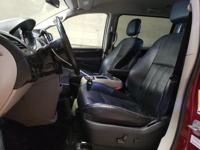 2C4RC1BGXCR299912 - 2012 CHRYSLER TOWN & COU TOURING ბურგუნდია ფოტო 7