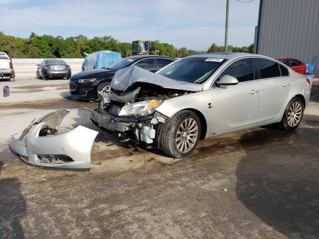 W04GP5EC7B1125367 - 2011 BUICK REGAL CXL SILVER photo 1