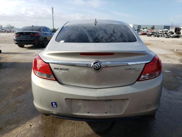 W04GP5EC7B1125367 - 2011 BUICK REGAL CXL SILVER photo 6