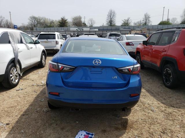 3MYDLBZV9GY124496 - 2016 TOYOTA SCION BLUE photo 6