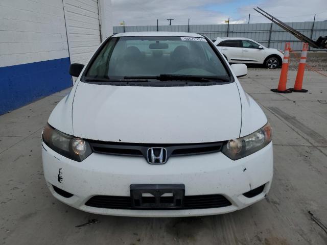 2HGFG12667H524810 - 2007 HONDA CIVIC LX WHITE photo 5