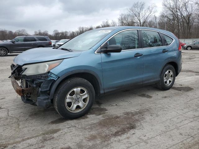 5J6RM4H30EL096181 - 2014 HONDA CR-V LX BLUE photo 1