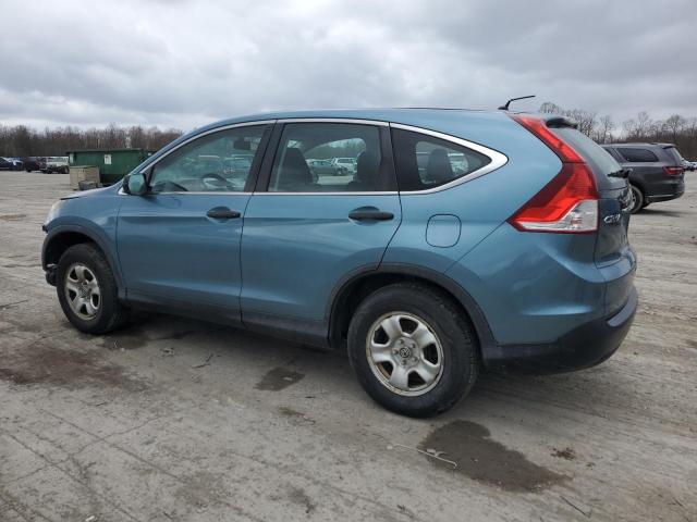 5J6RM4H30EL096181 - 2014 HONDA CR-V LX BLUE photo 2