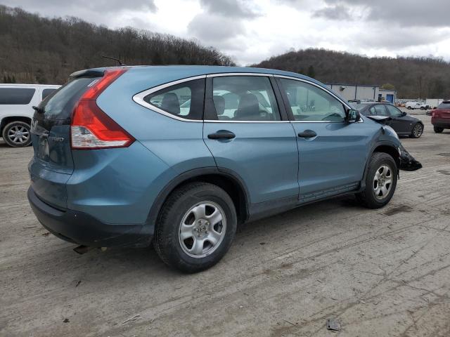 5J6RM4H30EL096181 - 2014 HONDA CR-V LX BLUE photo 3