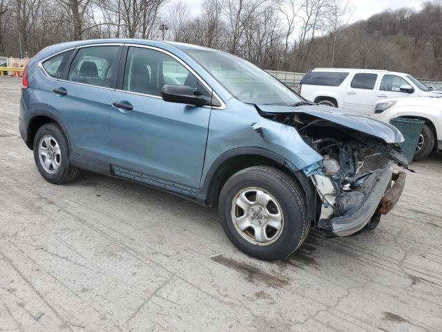 5J6RM4H30EL096181 - 2014 HONDA CR-V LX BLUE photo 4