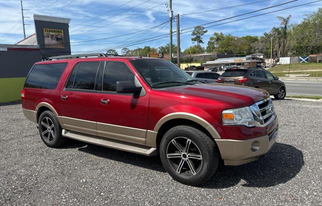 1FMJK1J53EEF48174 - 2014 FORD EXPEDITION EL XLT RED photo 1