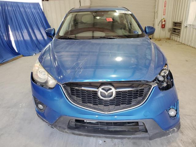 JM3KE4CY0E0350830 - 2014 MAZDA CX-5 TOURING BLUE photo 5