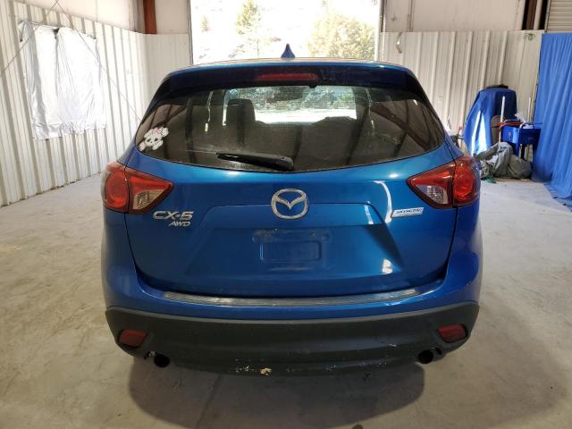 JM3KE4CY0E0350830 - 2014 MAZDA CX-5 TOURING BLUE photo 6