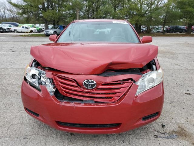 4T1BE46K69U359560 - 2009 TOYOTA CAMRY BASE RED photo 5