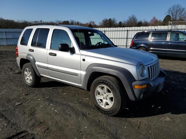 1J4GL48K34W152273 - 2004 JEEP LIBERTY SPORT GRAY photo 4