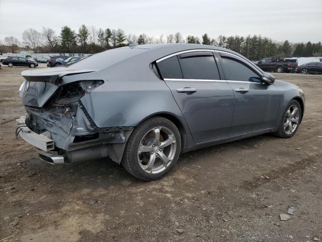 19UUA8F59AA010314 - 2010 ACURA TL GRAY photo 3