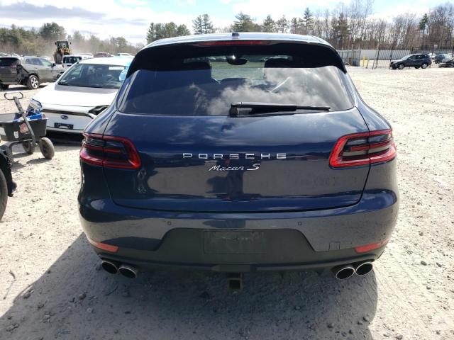 WP1AB2A52FLB50279 - 2015 PORSCHE MACAN S BLUE photo 6