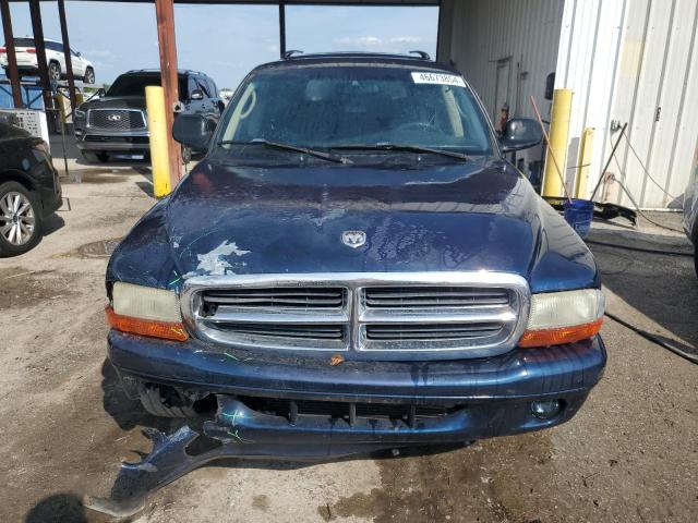 1B4HR28N61F546186 - 2001 DODGE DURANGO BLUE photo 5