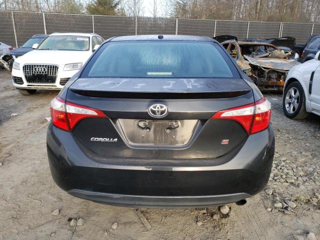 5YFBURHE5EP008920 - 2014 TOYOTA COROLLA L BLACK photo 6