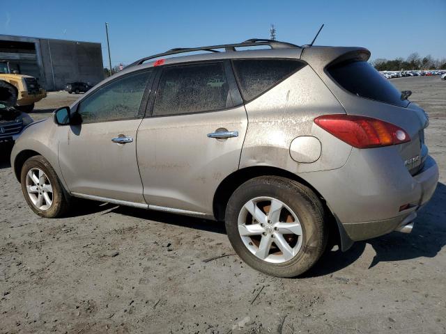 JN8AZ18W39W114789 - 2009 NISSAN MURANO S BEIGE photo 2