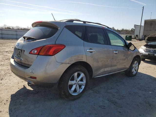 JN8AZ18W39W114789 - 2009 NISSAN MURANO S BEIGE photo 3