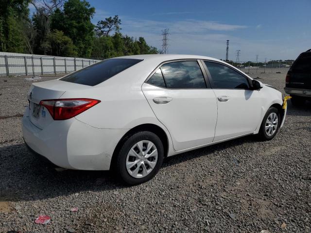 2T1BURHE1EC135115 - 2014 TOYOTA COROLLA L WHITE photo 3