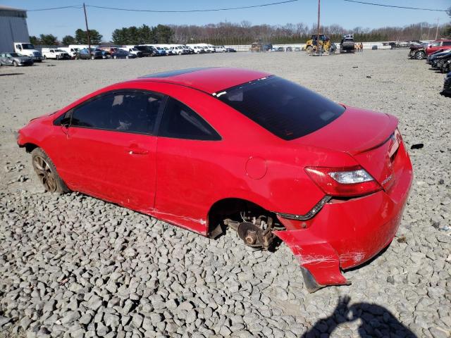 2HGFG1B91BH501406 - 2011 HONDA CIVIC EXL RED photo 2