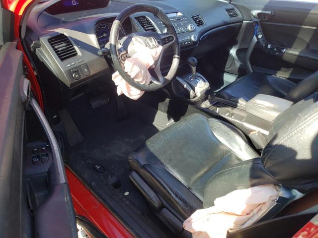 2HGFG1B91BH501406 - 2011 HONDA CIVIC EXL წითელი ფოტო 8