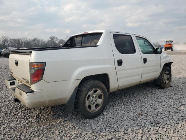 2HJYK16236H533018 - 2006 HONDA RIDGELINE RT WHITE photo 3