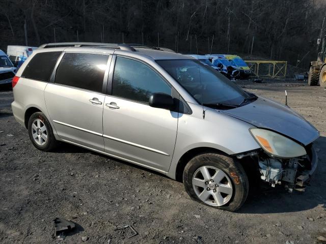 5TDZA23C44S123146 - 2004 TOYOTA SIENNA CE SILVER photo 4