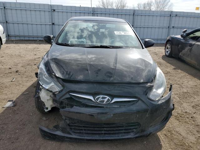 KMHCT4AE0DU453311 - 2013 HYUNDAI ACCENT GLS BLACK photo 5