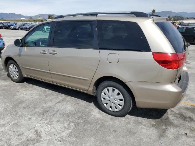 5TDZA23C14S053881 - 2004 TOYOTA SIENNA CE TAN photo 2