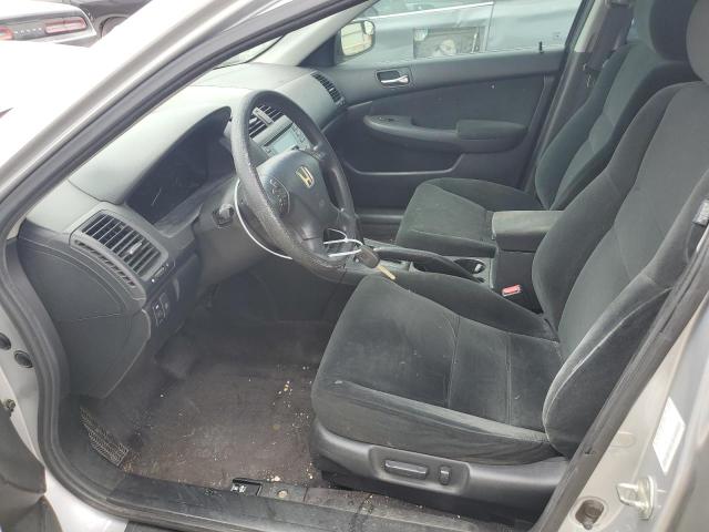 1HGCM66357A001219 - 2007 HONDA ACCORD LX SILVER photo 7