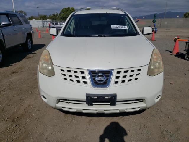 JN8AS58T48W011834 - 2008 NISSAN ROGUE S WHITE photo 5