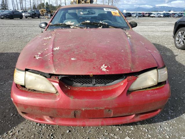 1FALP42X9TF176028 - 1996 FORD MUSTANG GT RED photo 5