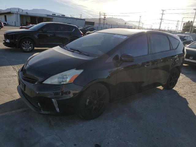 JTDZN3EU0D3284143 - 2013 TOYOTA PRIUS V BLACK photo 1