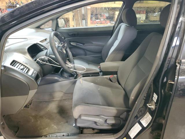 2HGFA16489H101465 - 2009 HONDA CIVIC DX-G BLACK photo 7