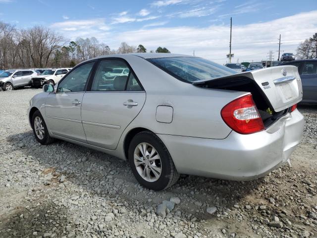 4T1BF32K04U589455 - 2004 TOYOTA CAMRY LE SILVER photo 2