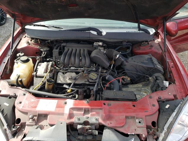 1FAFP55213G167644 - 2003 FORD TAURUS SES RED photo 11