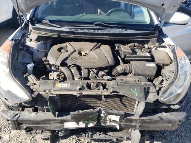 KMHDH4AE3DU567907 - 2013 HYUNDAI ELANTRA GLS SILVER photo 11