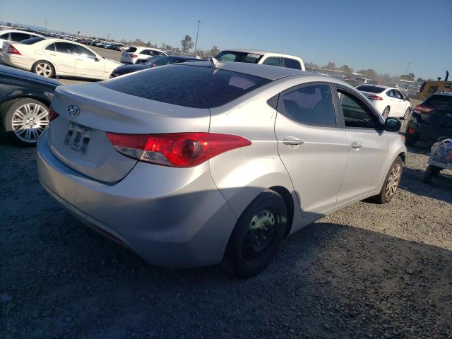 KMHDH4AE3DU567907 - 2013 HYUNDAI ELANTRA GLS SILVER photo 3