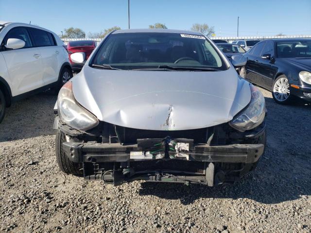 KMHDH4AE3DU567907 - 2013 HYUNDAI ELANTRA GLS SILVER photo 5