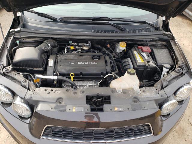 1G1JA6SH7D4212800 - 2013 CHEVROLET SONIC LS ნაცრისფერი ფოტო 11