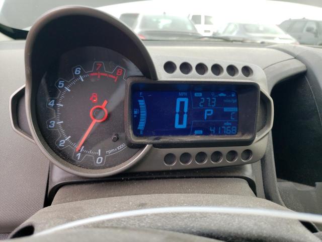 1G1JA6SH7D4212800 - 2013 CHEVROLET SONIC LS ნაცრისფერი ფოტო 9