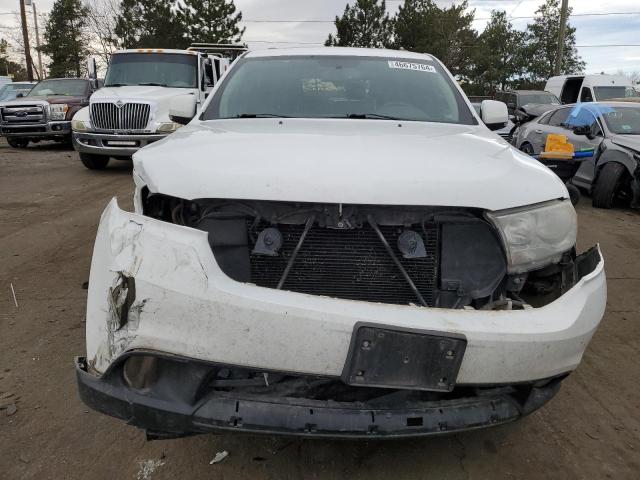 1C4RDJDG3DC601724 - 2013 DODGE DURANGO CREW WHITE photo 5