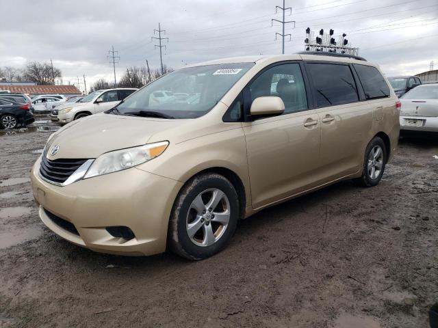 2011 TOYOTA SIENNA LE, 