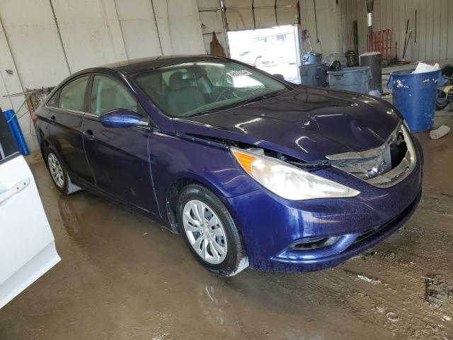 5NPEB4AC7CH476575 - 2012 HYUNDAI SONATA GLS BLUE photo 4