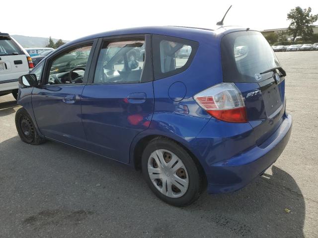 JHMGE8H24AC019119 - 2010 HONDA FIT BLUE photo 2