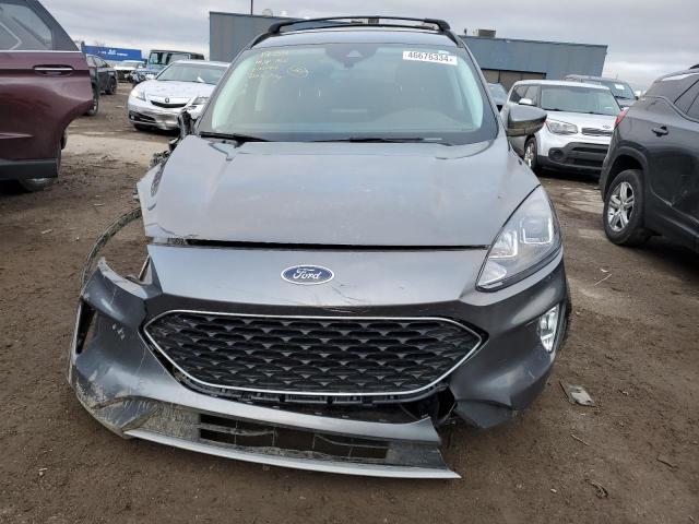 1FMCU9H68NUA28462 - 2022 FORD ESCAPE SEL GRAY photo 5