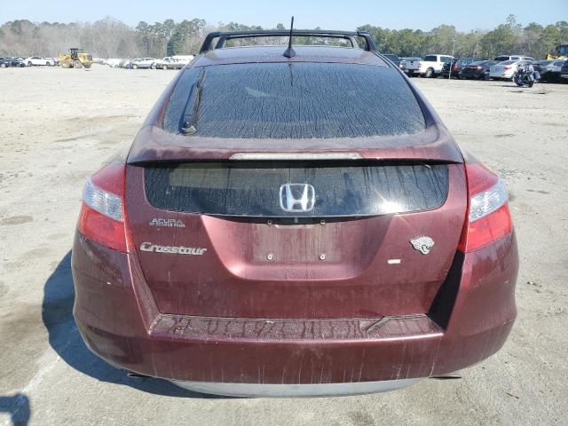 5J6TF3H5XCL005247 - 2012 HONDA CROSSTOUR EXL ბურგუნდია ფოტო 6