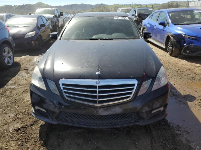 WDDHF5GB6BA324708 - 2011 MERCEDES-BENZ E 350 BLACK photo 5