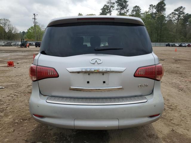 JN8AZ2ND8C9715467 - 2012 INFINITI QX56 SILVER photo 6