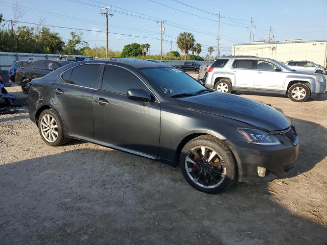 JTHCK262472011351 - 2007 LEXUS IS 250 GRAY photo 4